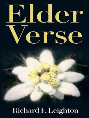 cover image of Elder Verse